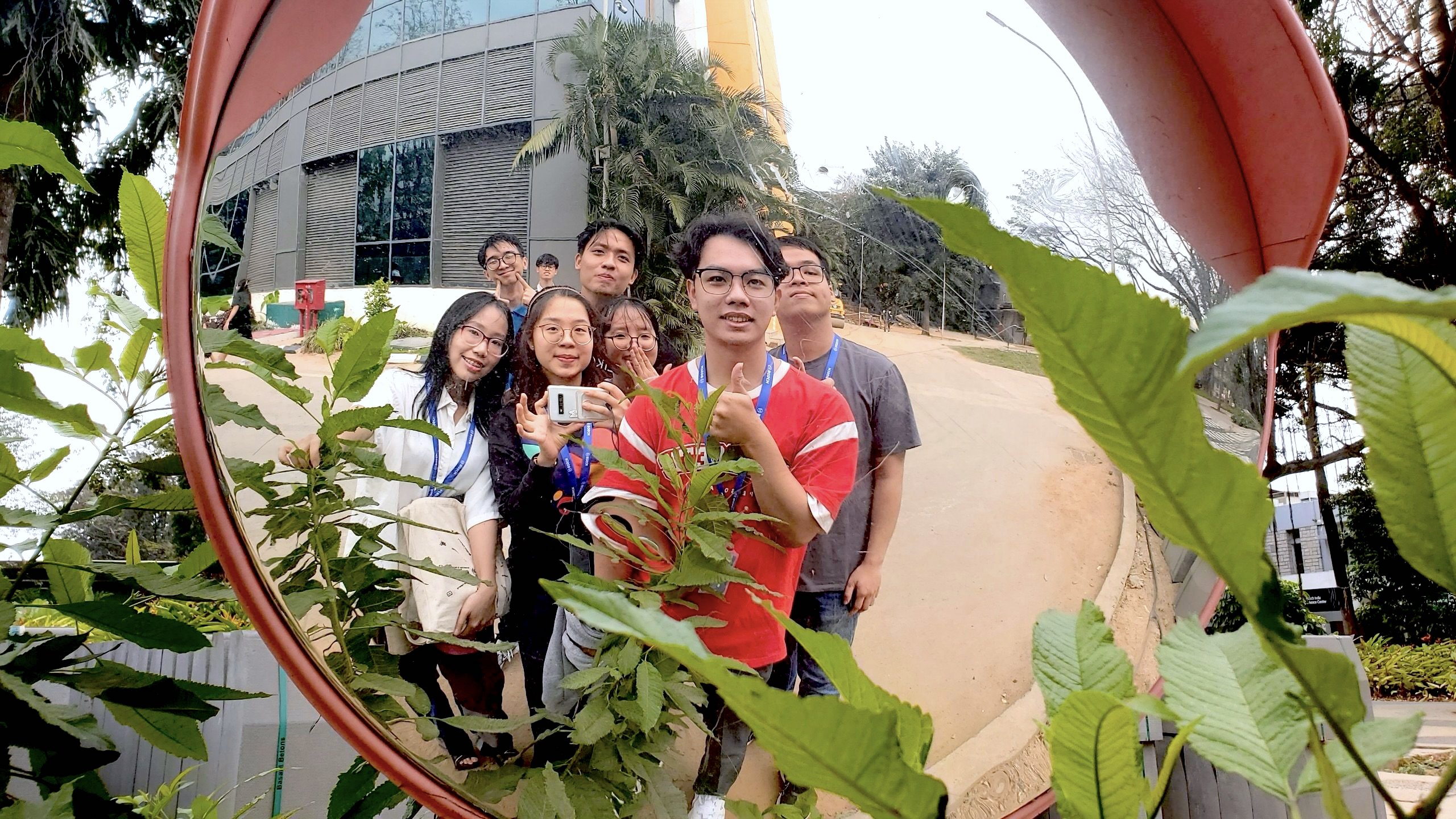 selfie at Bosch